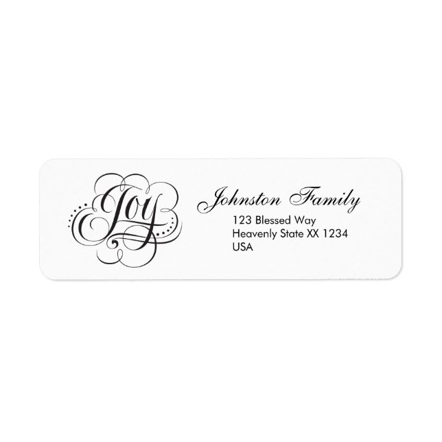 Joto the World Christmas Calligrafy Lettering (Vorne)