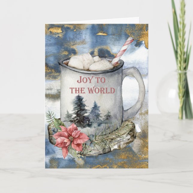 Joto the World Christmas Card Dankeskarte (Vorderseite)