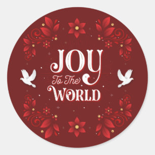 Joto the World Christmas Stickers