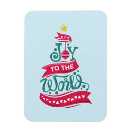 Joto the World Weihnachtsziffer Typografie Magnet