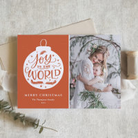 Joto the World Zitat Orange fröhliche Weihnachten