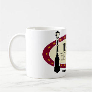JOTT Logo MOYENblancBLANC Mug à café à deux tons