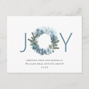 Joty Festive Holly Berry Weihnachtsgrüße Urlaub Postkarte