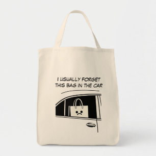J'oublie généralement ce sac dans la voiture - Sac