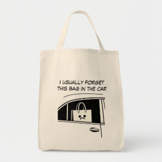 J'oublie généralement ce sac dans la voiture - Sac