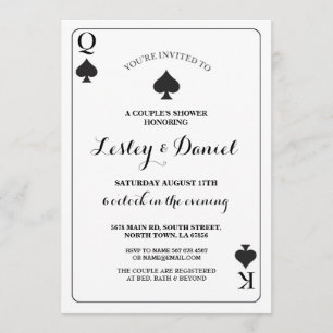 Jouer aux couples de cartes Fiançailles Ace Vegas 
