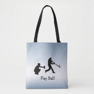 Jouer Ball Blue Baseball Sac fourre-tout sportif
