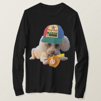 Jouer Ball Poodle Homme à manches longues TShirt