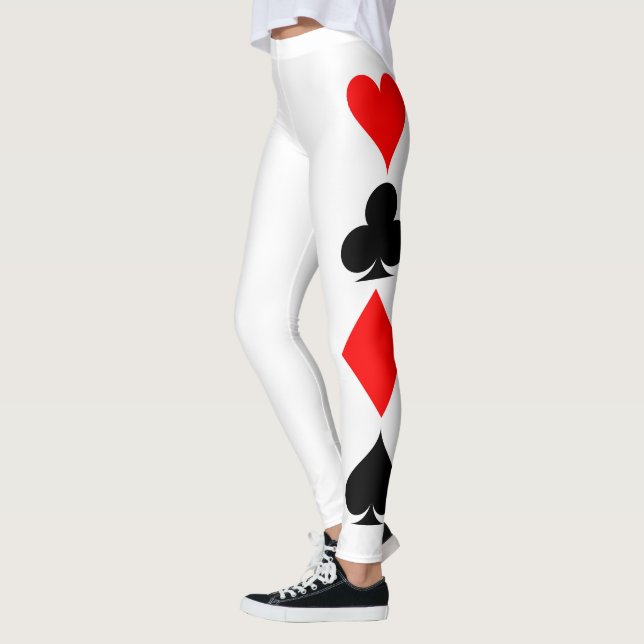 Jouer carte costume leggings (Gauche)