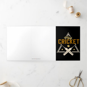 Jouer cricket triple lettre plier Faire-part