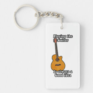Jouer de la guitare est toujours une bonne idée. r