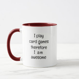 Jouer des cartes Je suis génial Funny Poker Mug
