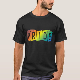 Jouer des cubes Rainbow design Pride Baby T-Shirt