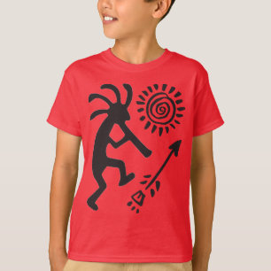 Jouer Flute au T-shirt Sun Kokopelli