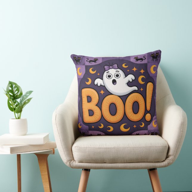 Jouer Halloween Quilt, Jeter Oreiller (Chaise)