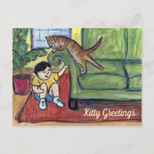Jouer Jeux Amoureux de les chats Salutation Cartes