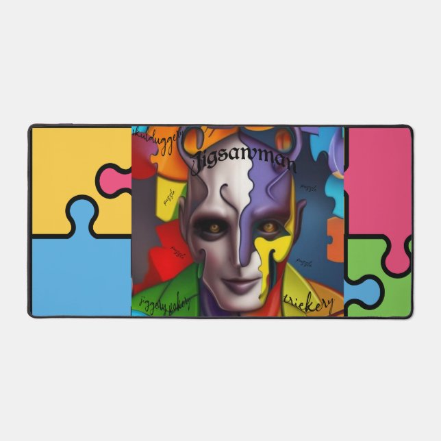 Jouer Jigsawman superhero/méchant ? Jigsaw Puzzle (Recto)