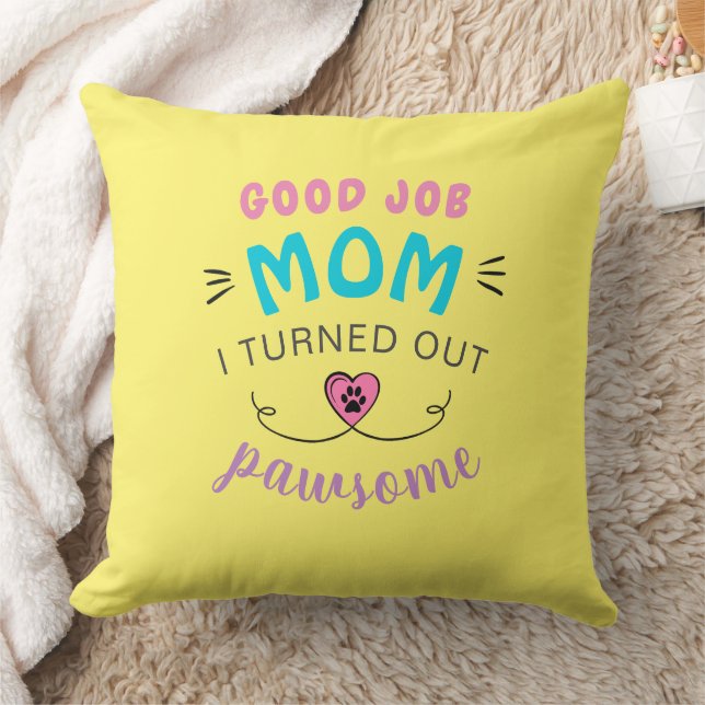 Jouer Kitty Coussin paire décorative Jaune clair J (Couverture)