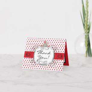 Jouet à singe à soie rouge Polkadot Carte de remer