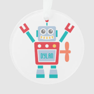 Jouet de robot mignon vintage pour la chambre des
