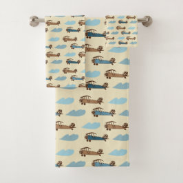 Jouet de serviettes Avion