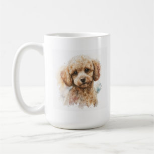 Jouet Poodle sur une Mug
