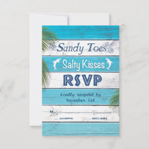 Jouets de sable turquoise Baisers salés RSVP