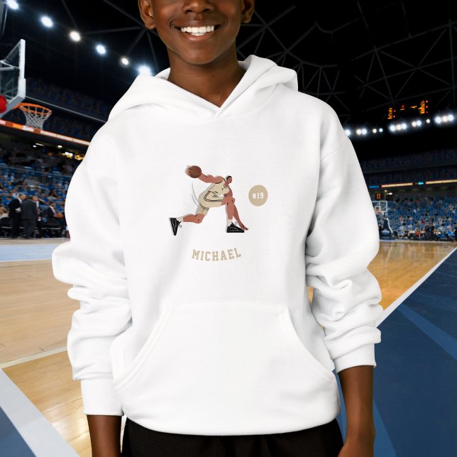 Joueur de basket-ball de garçon Équipe Jersey Numé (Créateur téléchargé)