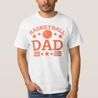 Joueur de basket-ball papa T-shirt blanc