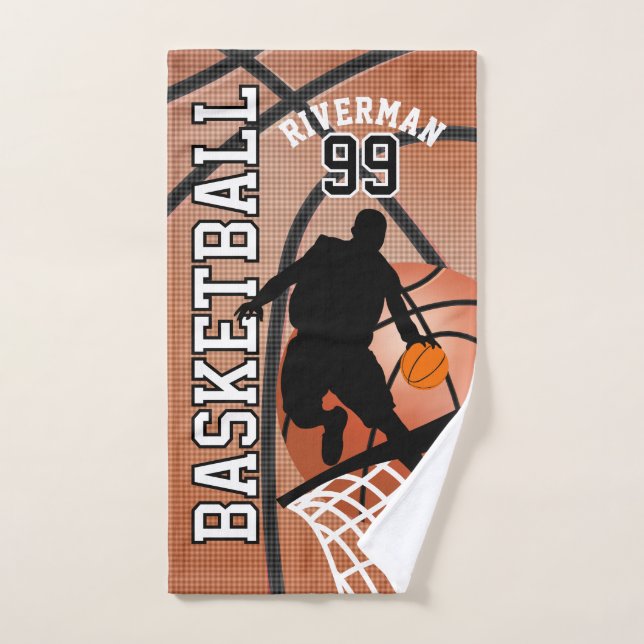 Joueur de basket-ball Sport 🏀 (Serviette à main)