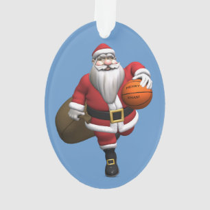 Joueur de basketball du Père Noël