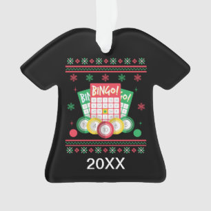 Joueur de Bingo personnalisé Vilain Jeu de Noël