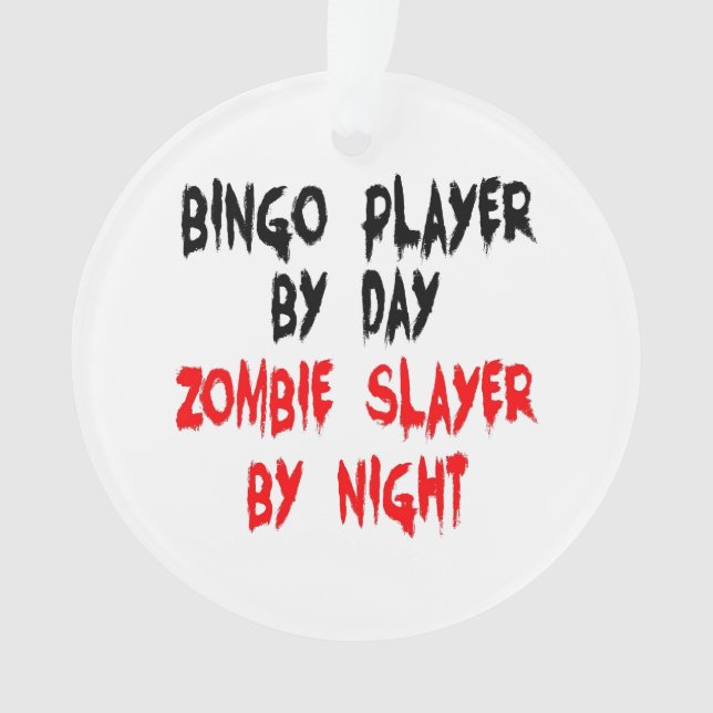 Joueur de bingo Zombie Slayer (devant)