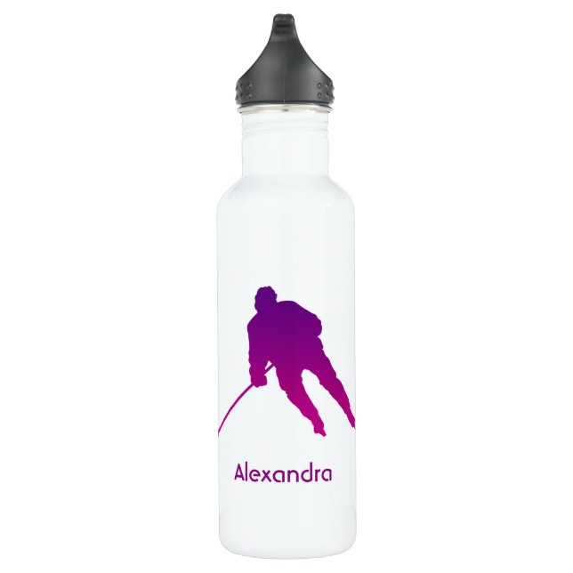 Joueur de bouteilles d'eau de hockey sur glace vio (Droite)