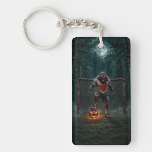 Joueur de football Loup-Garou Halloween Horreur Ar