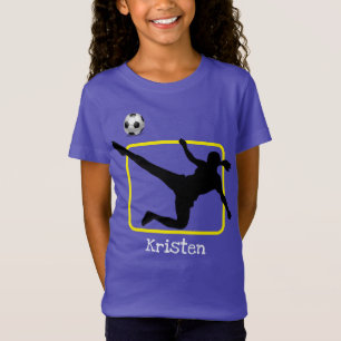 Joueur de football Silhouette T-shirt