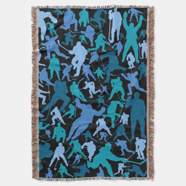 Joueur de hockey Motif Jeu couverture (devant Vertical)