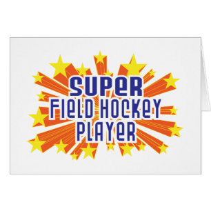 Joueur de hockey superbe de champ