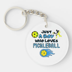 Joueur de Pickleball Drôle Juste Un Garçon Qui Aim