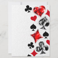 Joueur de poker Joueur de cartes de jouer costumes
