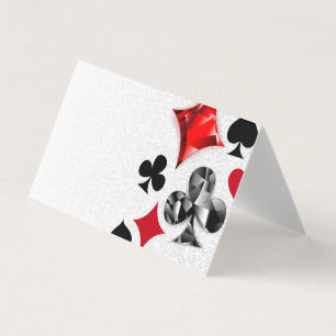 Joueur de poker Joueur de cartes de jouer costumes