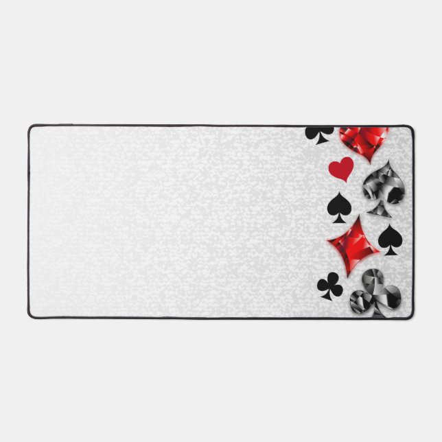 Joueur de poker Joueur de cartes de jouer costumes (Recto)