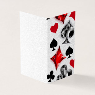 Joueur de poker Joueur de cartes de jouer costumes
