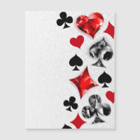 Joueur de poker Joueur de cartes de jouer costumes