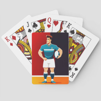 Joueur de rugby - Cartes à jouer