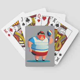 Joueur de rugby - Cartes à jouer