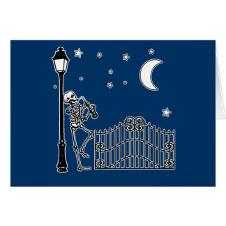 Joueur de saxophone de jazz de vaudou