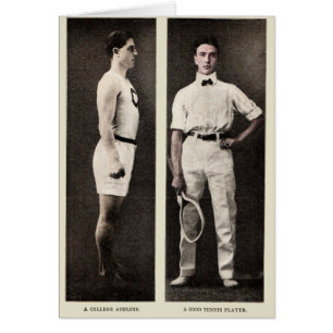 Joueur de tennis vintage Athlete Pro