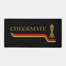 joueur d'échecs cochonne or rouge