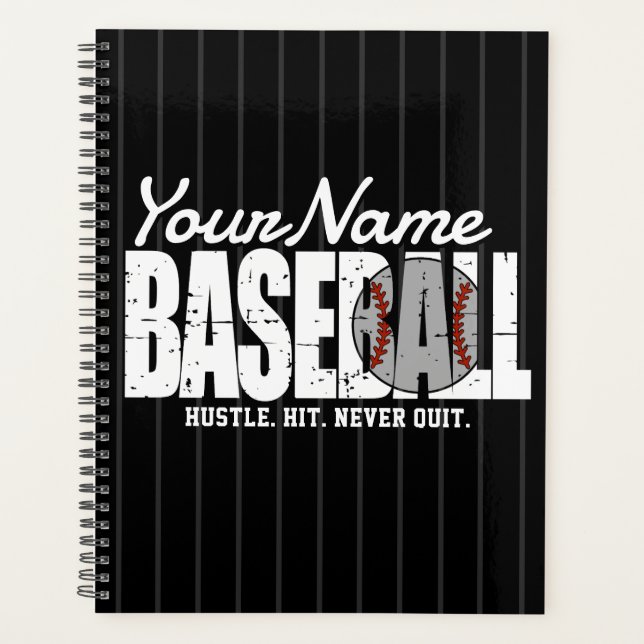Joueur d'équipe de baseball rétro AJOUTER NOM Pins (Devant)